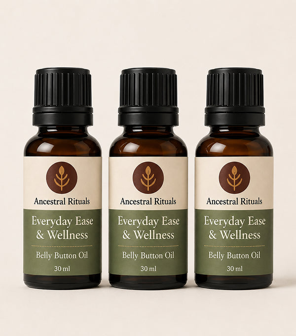 Everyday Ease & Wellness Belly Button Oil (Pack of 3)